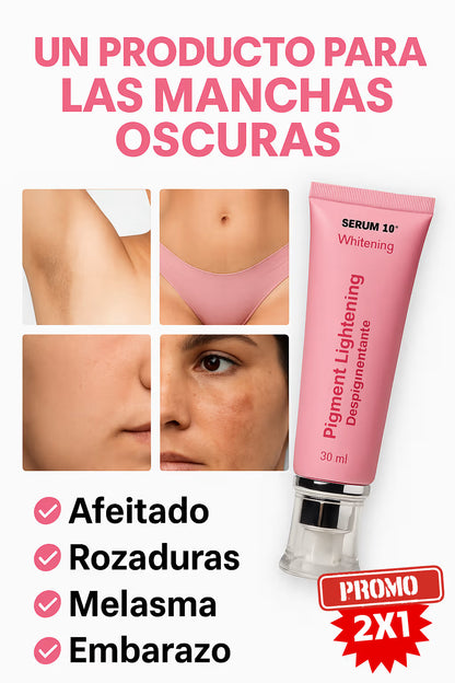 Serum10® | Aclarante y despigmentante íntimo 2x1